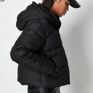 Missguided Hooded Padded Puffer Jacket